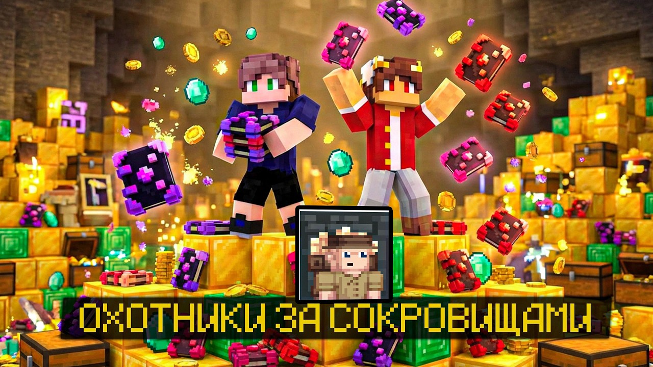 ДВА ОХОТНИКА ЗА СОКРОВИЩАМИ РАСФАРМИЛИСЬ (70 КНИГ) В КАСТОМ СТИВ ХАОС! МНОГО УРОНА, ХП И РЕГЕНЕРАЦИИ