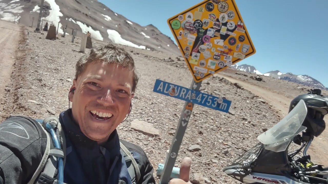 Paso de Agua Negra en moto Big Trail / San Juan - La Serena / vacaciones 2022 