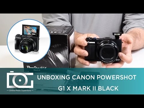 UNBOXING REVIEW | CANON PowerShot G1 X Mark II Black Point & Shoot