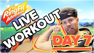 Day 7 Ring Fit Adventure Live Workout