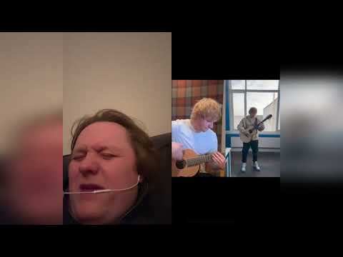 Lewis Capaldi leaves fans howling with X-rated Ed Sheeran duet