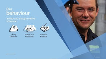 Code of Conduct training video