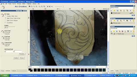 ARTCAM 3D new Creating design video kodi 25 PART 1