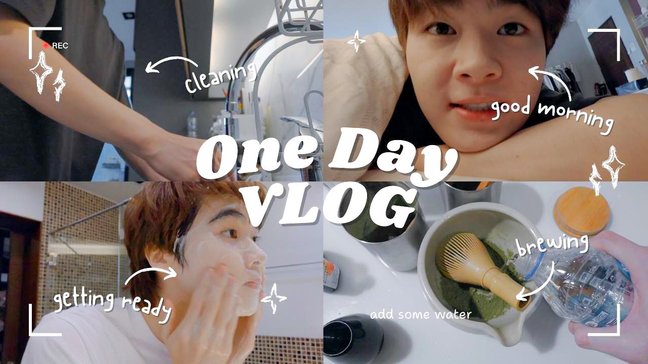 Bommu ★ one day vlog at home | being lazy, matcha latte, snacking, mandarin, music & etc.