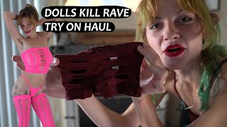 DOLLS KILL RAVE TRY ON HAUL| EtherealLoveBug