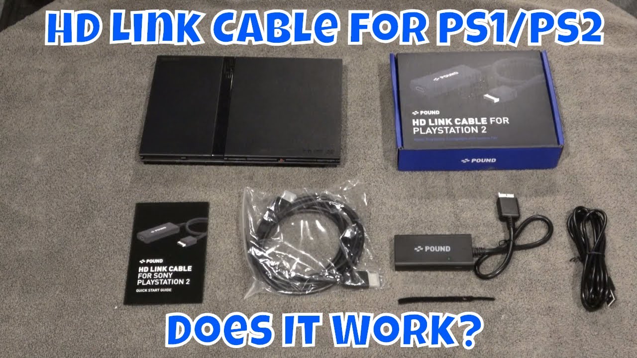 HD Link Cable for the Playstation & 2: Does it Work? - YouTube