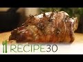 THE PERFECT ROAST LEG OF LAMB - By RECIPE30.com  Great Easter meal