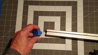Linear slide with 3D printed guides