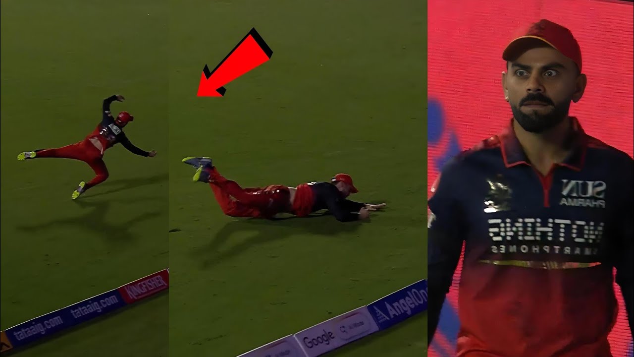 Phil Salt one hand flying Catch of Ishan Kishan during SRH vs RCB Match ...