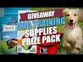 Giveaway: Dog Training Supplies Prize Pack Giveaway: Dog Training Supplies Prize Pack