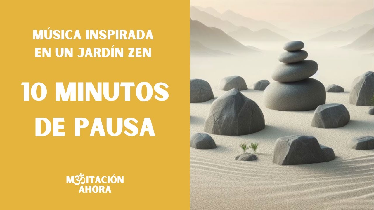 Tómate una pausa de 10 minutos para RELAJAR Y CALMAR TU MENTE. Música ...