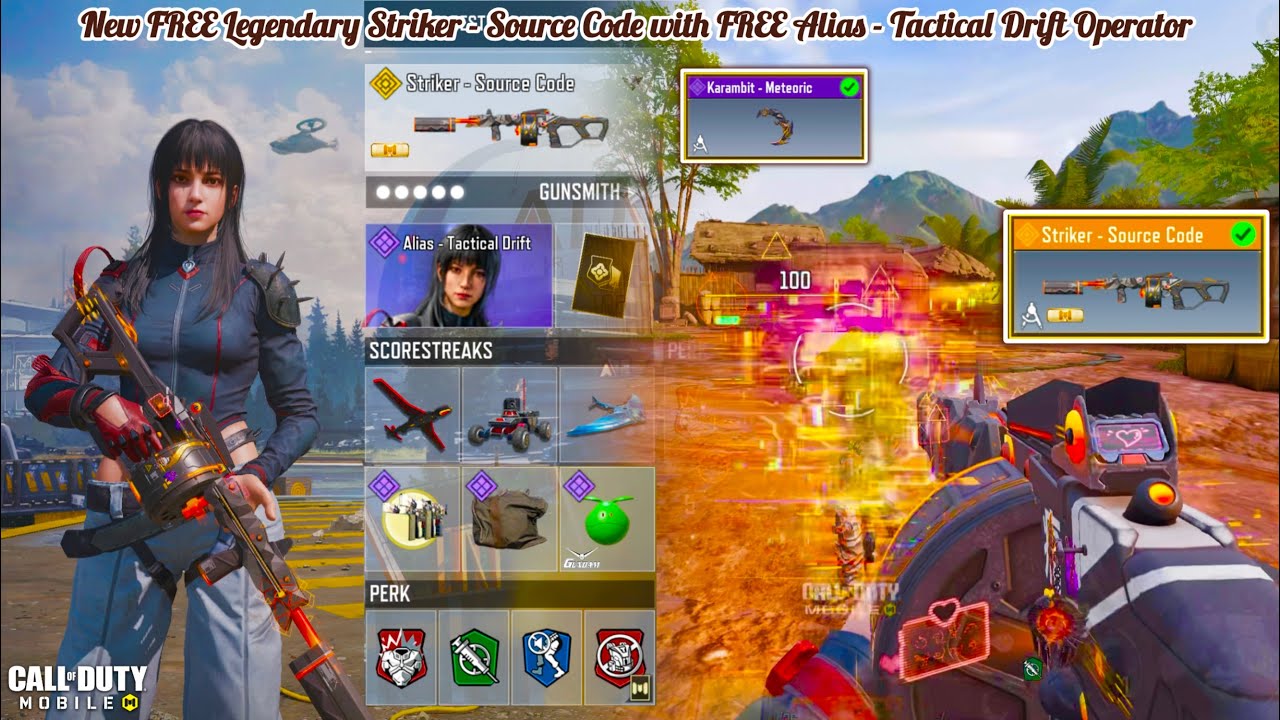 FREE Legendary Striker Source Code looks amazing with FREE Alias ...