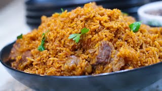 Toolo Beef Jollof / Salted Beef Jollof