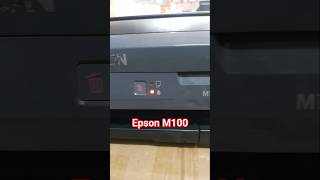 Epson M100 Red light blinking problem solution #printer#printerproblems