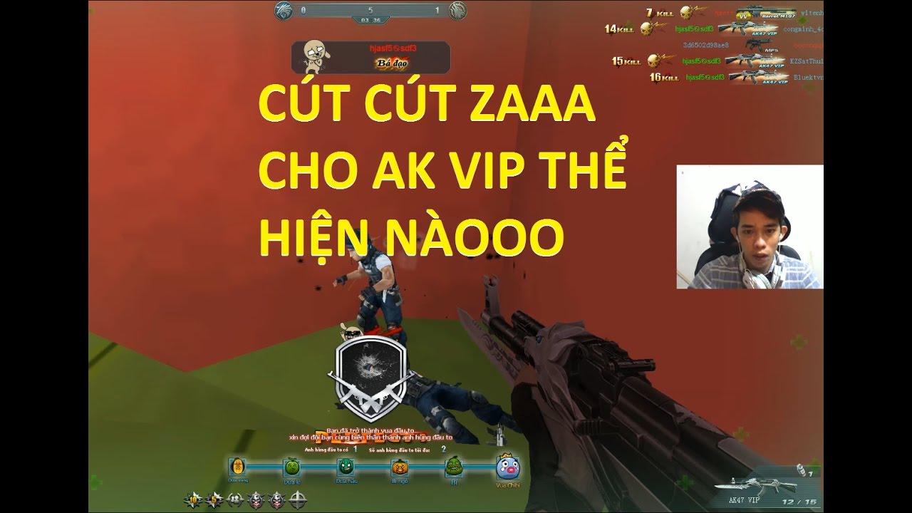 Bình Luận Truy Kích | AK Vip Bá Đạo Vs Hero Chibi =)) ✔ bunny แปลว่า