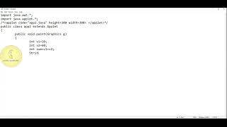 Java | Applet #3 'number displayed in applet' | CodeLearning