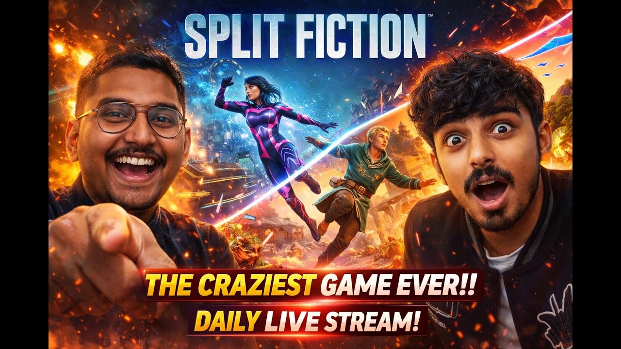 The Most INSANE Co-Op Game Ever?! 😱🔥 Split Fiction LIVE | @smilewithaman