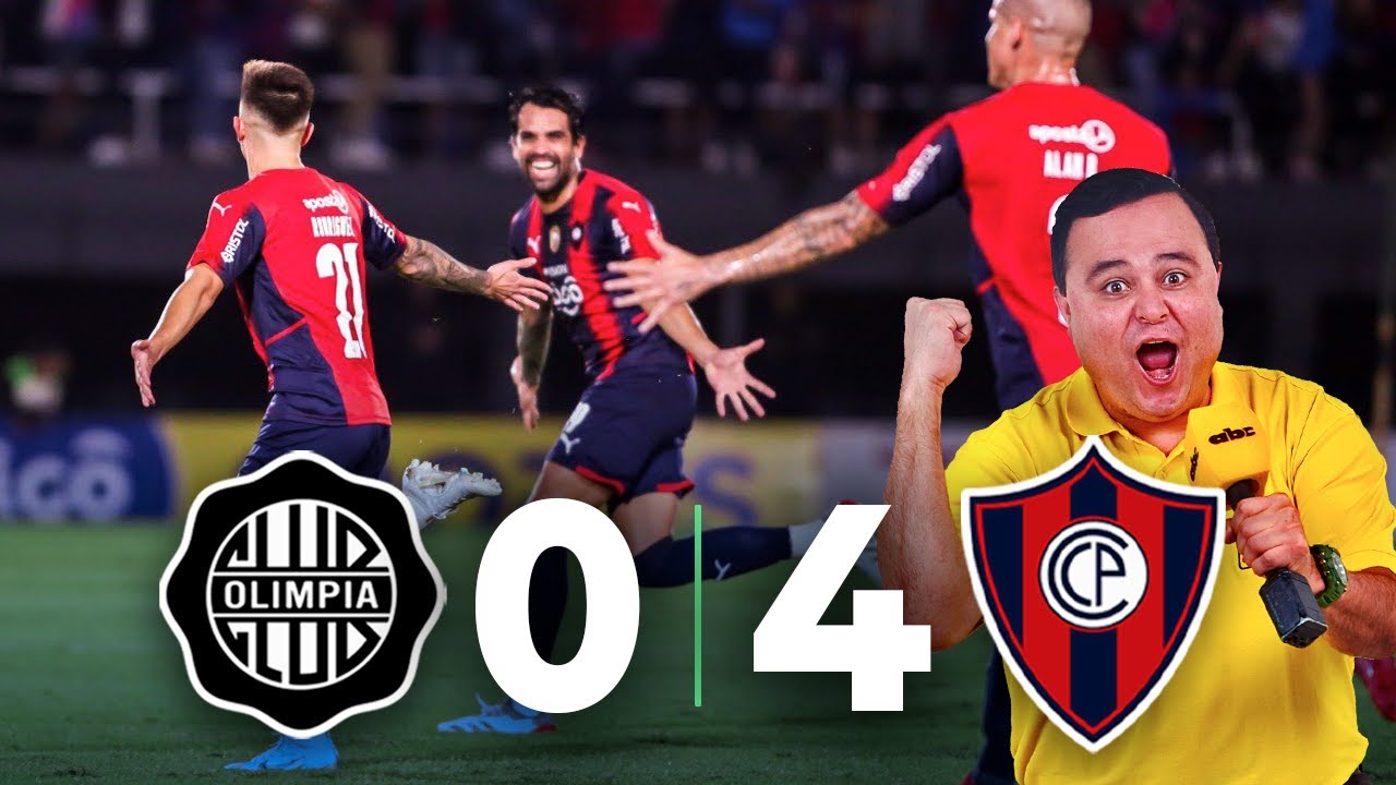 🔴  OLIMPIA vs CERRO PORTEÑO (0-4) GOLEADA DEL CICLÓN - Relato de Bruno Pont