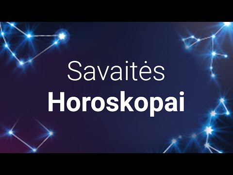 Video: Horoskopas M. Kovo 17 D