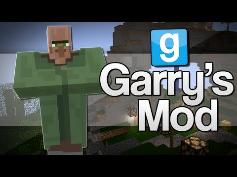 Tiny Head Villagers Garry S Mod Minecraft Mods Gmod Youtube