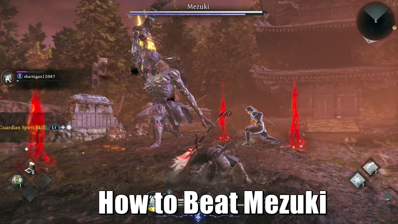 Nioh 3 Boss Fight – How to Beat Mezuki