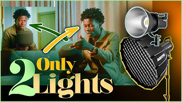 HOW TO MAKE ANY MUSIC VIDEO EPIC WITH ONLY 2 LIGHTS - BMPCC6K PRO - 18-35MM 1.8 ART LENS - AMBITFUL