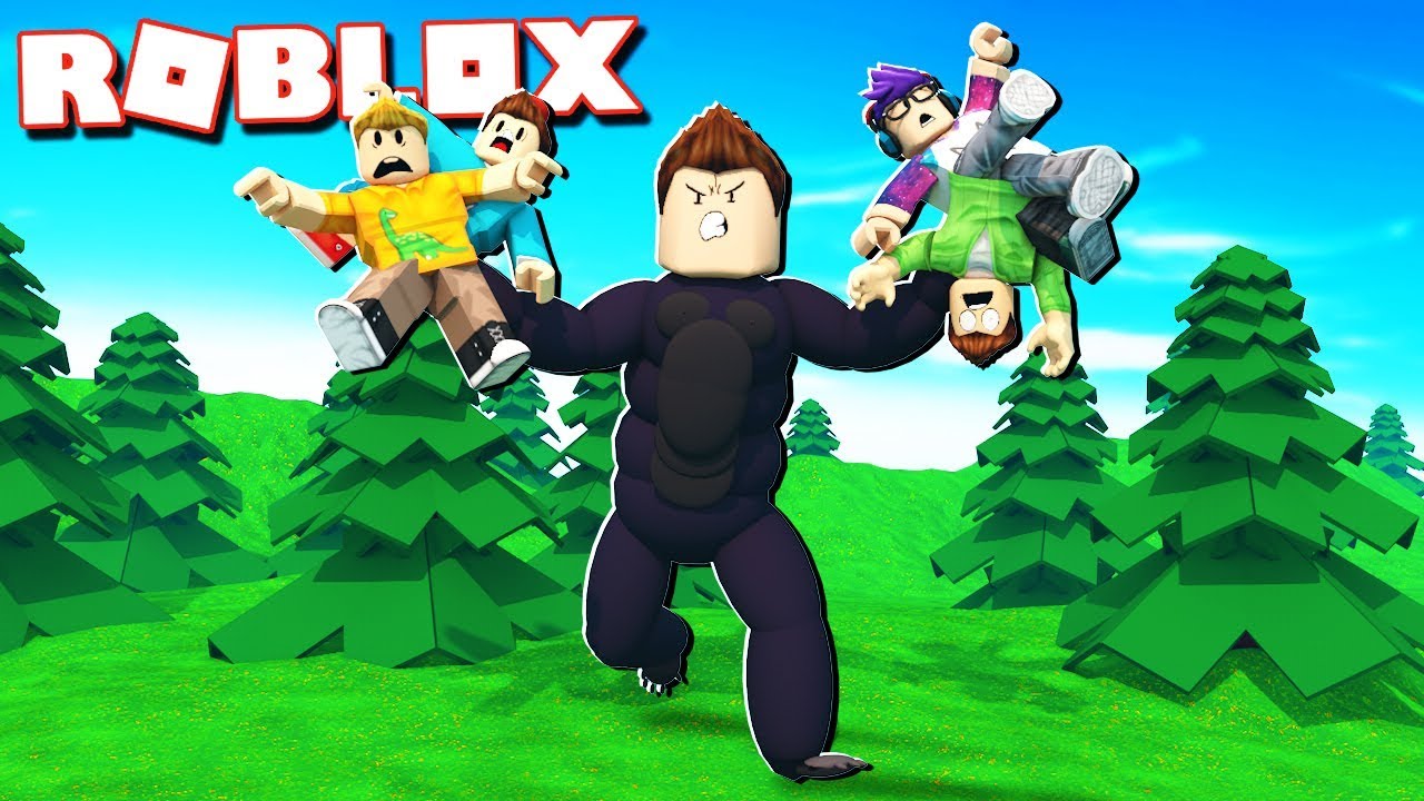 Gorilla Simulator In Roblox Youtube - los monos mas locos de la jungla roblox gorilla simulator