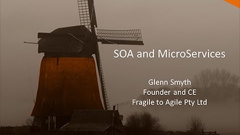 SOA and MicroServices