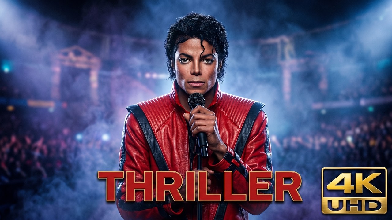 MICHAEL JACKSON – THRILLER – Bucharest (1992) – REMASTERED 4K/50FPS