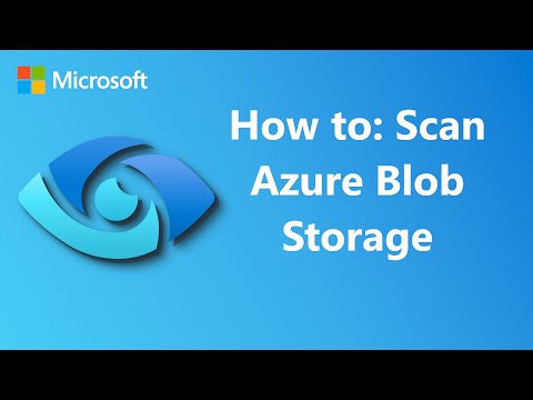 How to: Register and Scan Azure Blob Storage