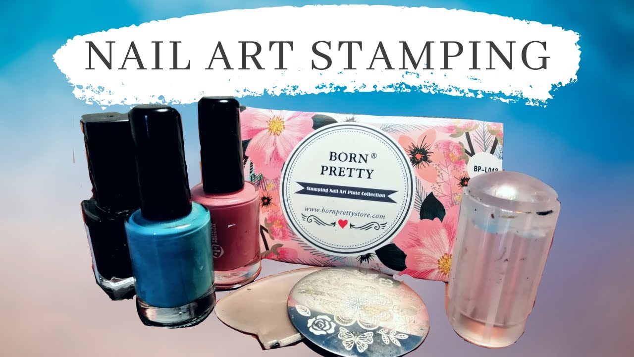 Nail Art Stamping - YouTube