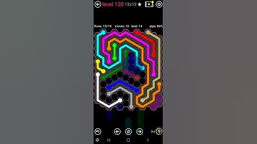 How To Solve Flow Free Hexes 12x12 Mania Level 128 Board Walk Through Solution Walkthrough