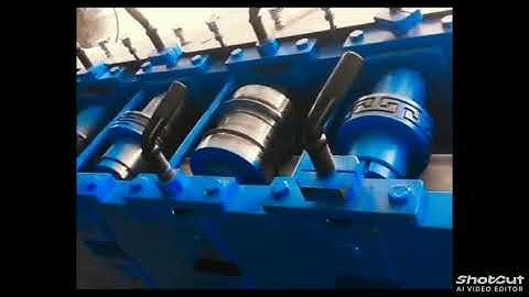 ~ Rolling shutter machine #Rollingshuttermachine 