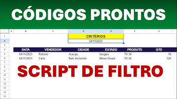 Script para Filtrar Registros de Outra Aba ao Digitar no Google Planilhas