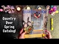 Asmr country door catalog whispered wcandy page turning  highlighting my wish list for spring