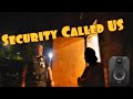 Security Check on vendor trailer