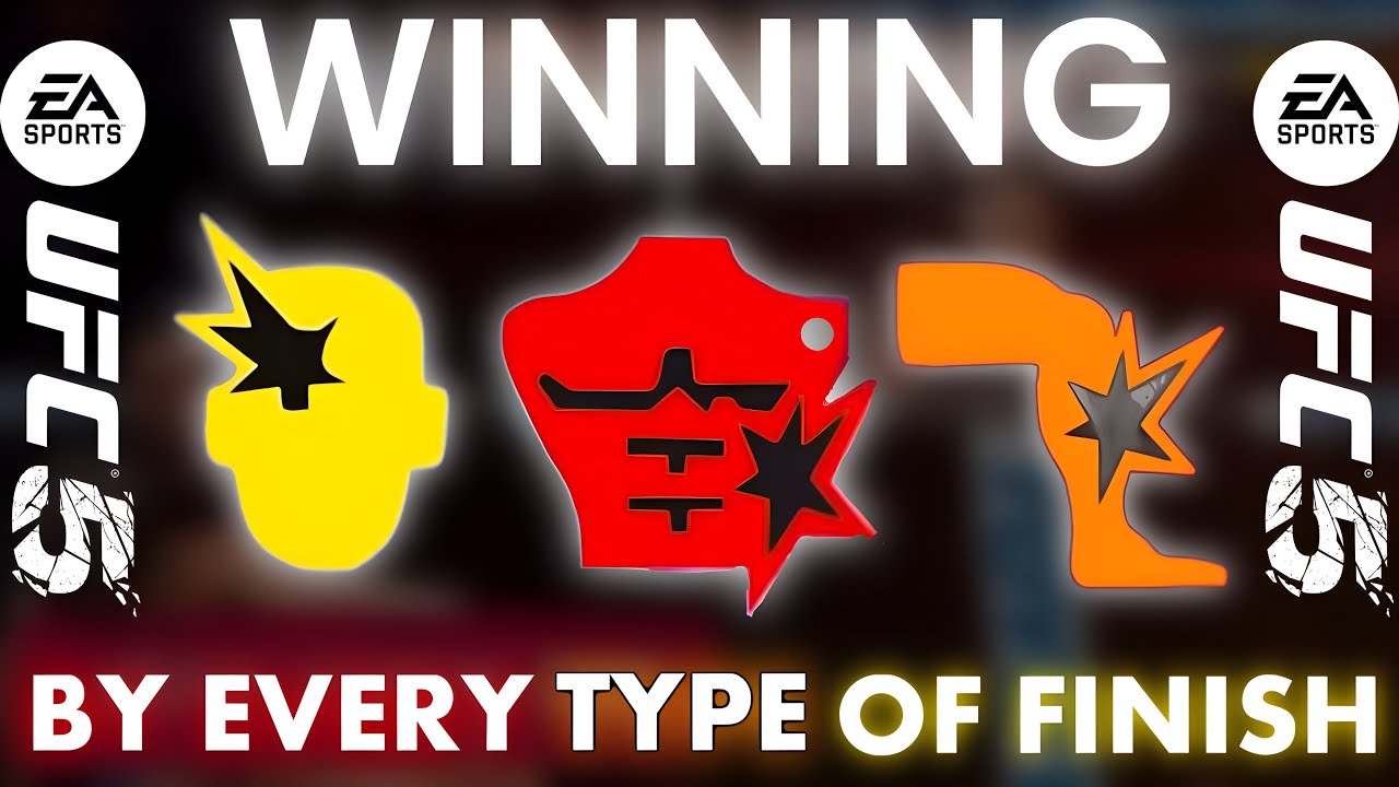 Winning By ALL Flash KO Finishes on UFC 5! YouTube