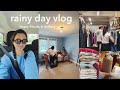 a rainy day vlog: target, friends, &amp; thrifting