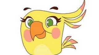 How to draw Angry Bird Poppy from Angry Birds Stella