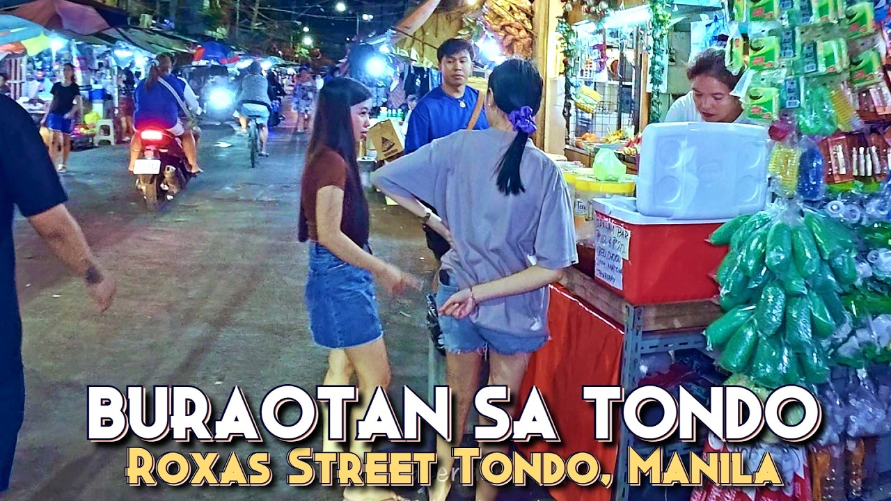 Buraotan & Roxas Street, Tondo | A Street Few Cameras Pause For [4K] 🇵🇭