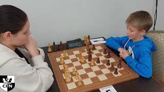 G. Kulish 1283 Vs V. Gerasimov 1301. Chess Fight Night. Cfn. Rapid