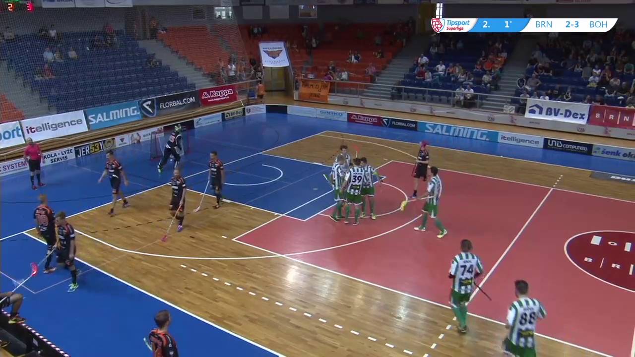floorball tallink Highlights - 2. kolo Tipsport Superligy itelligence Bulldogs Brno vs. FbŠ Bohemians