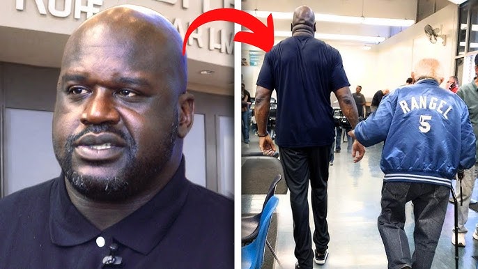 Staff From the Bank Dumps Elderly Man Out... They Turn Pale When Shaq Show  Up To Take Action!