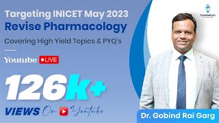 Let's Study Together Series | INICET Focused Pharmacology Revision with Dr. Gobind Rai Garg
