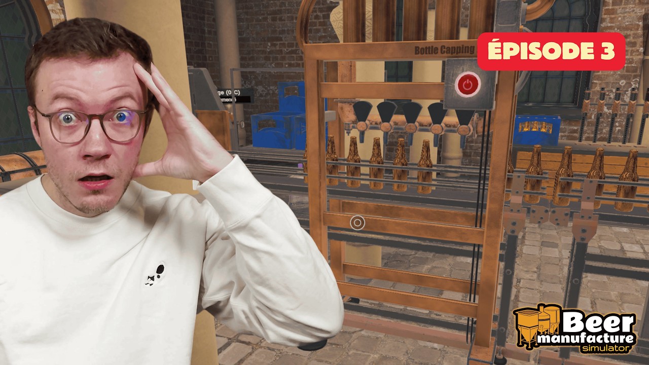 Beer Manufacture Simulator : J'installe une machine de remplissage semi automatique ! EP3