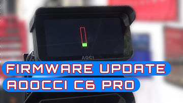 How to update the firmware on your Aoocci C6 Pro