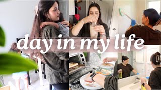 DAY IN MY LIFE | clean with me, homemade boba, motivation for cleaning (mom of 2 toddlers)