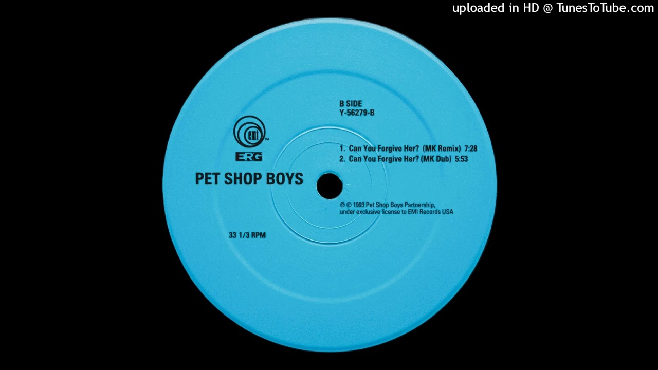 Pet Shop Boys - Can You Forgive Her (MK Remix) 1993 - YouTube
