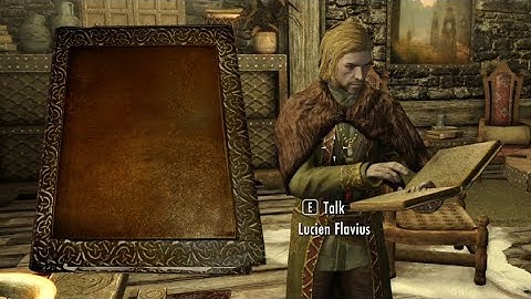 Lucien Reads: Advances in Lockpicking - Elder Scrolls V Skyrim Lore Audiobook Reading