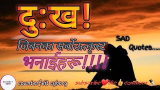 दु:ख।।नेपाली मन छुने लाईनहरु ।। nepaali man xune lineharu ।। nepali quotes#जाली जिन्दगि#jalijindagi  screenshot 5